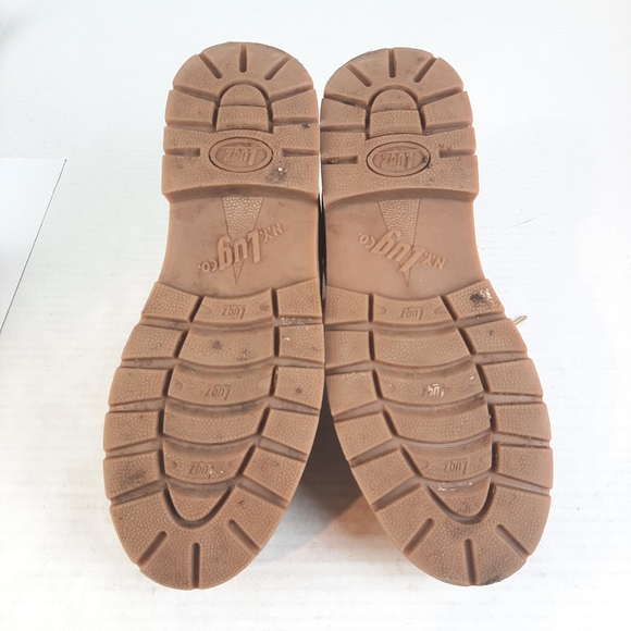 🔥Lugz Mantle Mid Boots in Golden Wheat Men's Size 11.5 Faux Suede - Picture 10 of 11